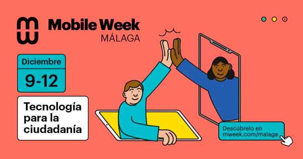 Málaga celebra a partir de mañana la Mobile Week con más de 150 actividades gratuitas en más de 40 sedes