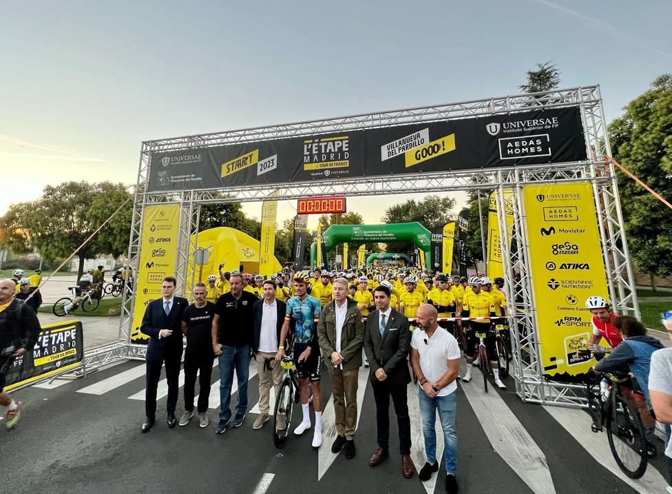 Luis León, honoré à L’Étape Madrid par le Tour de France – Deportes COPE à Murcia