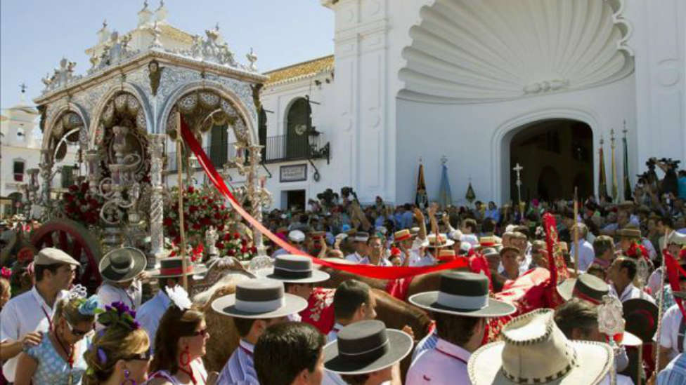 Casa de la Provincia: Presentación del cartel del Paso de Hermandades por Villamanrique de la Condesa, Fiesta de Interés Turístico de Andalucía