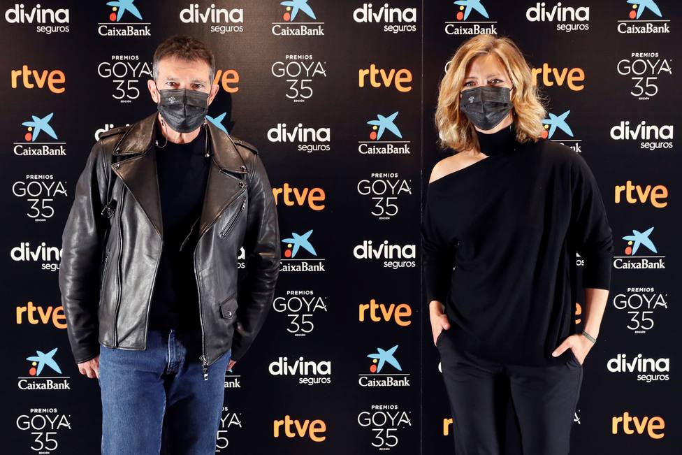 Antonio Banderas y María Casado presentandores de los Premios Goya 2021