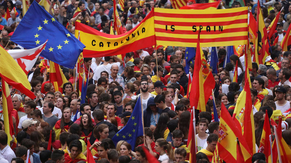 Societat Civil Catalana se manifiesta hoy por la concordia en Cataluña para decir basta a los radicales