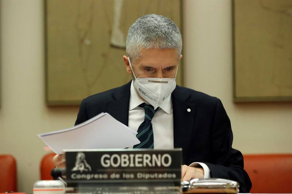 Pedro Sánchez respalda al ministro del Interior Fernando Grande-Marlaska