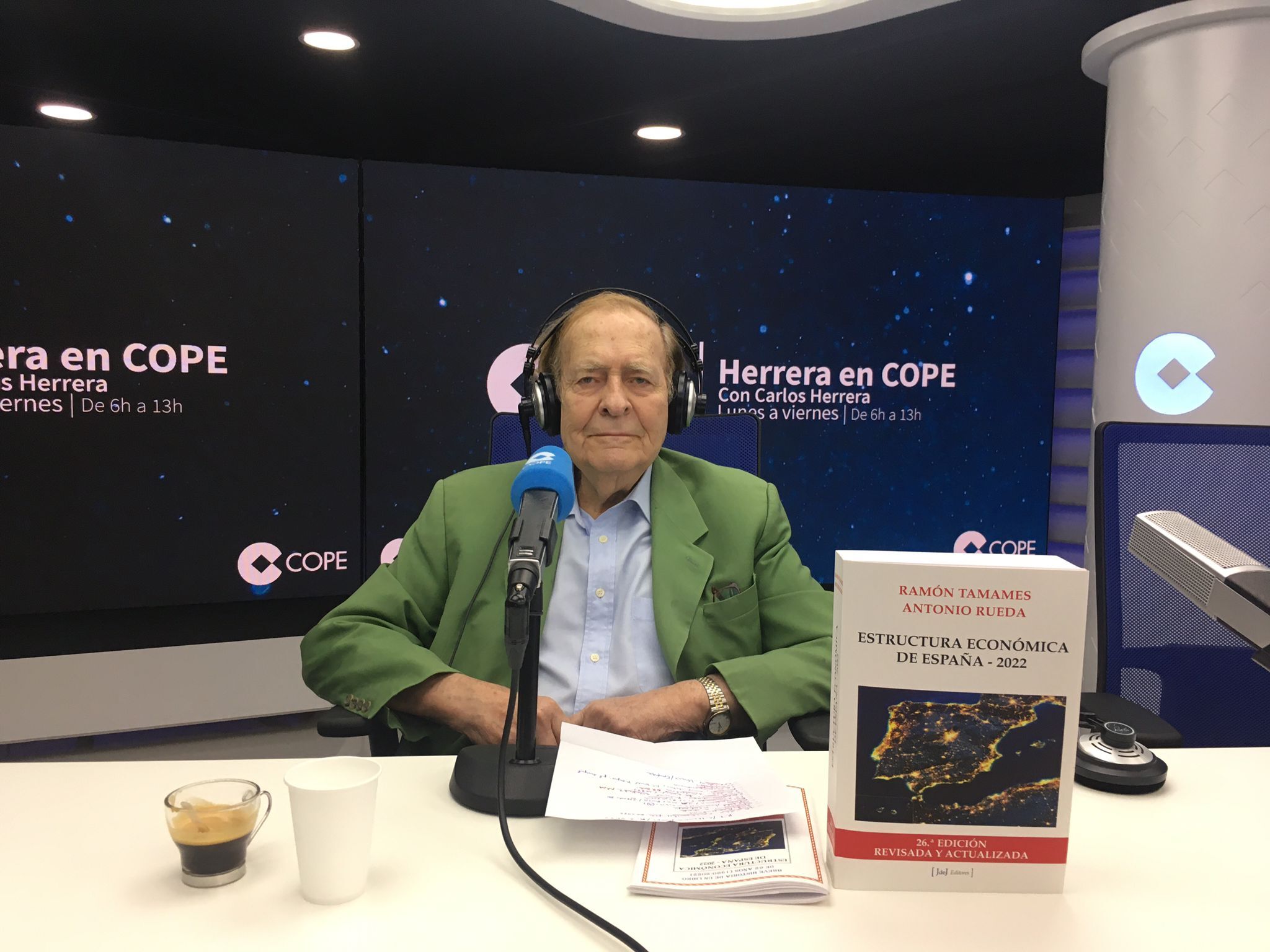 Ramón Tamames, en 'Herrera en COPE': “España sigue siendo la misma que en  1960, sigue progresando” - Herrera en COPE - COPE