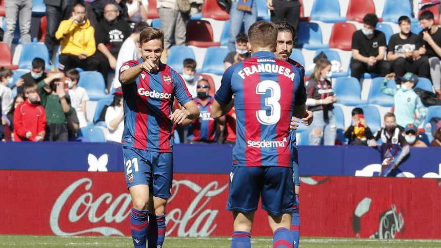 lazo Mendicidad atleta Dani Gómez rescata un punto insuficiente para el Levante ante el Espanyol -  LaLiga Santander - COPE