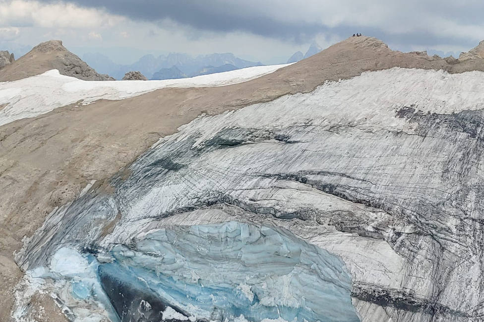 Bajan a cinco los desaparecidos en el derrumbe del glaciar italiano, que se ha cobrado la vida de 7 personas