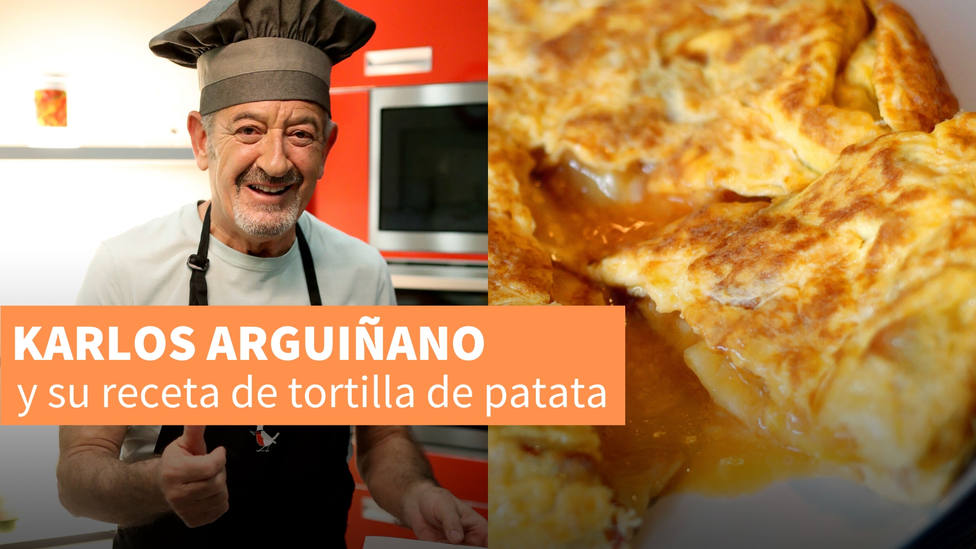 Karlos Arguiñano desvela su receta de tortilla de patata tradicional y con cebolla
