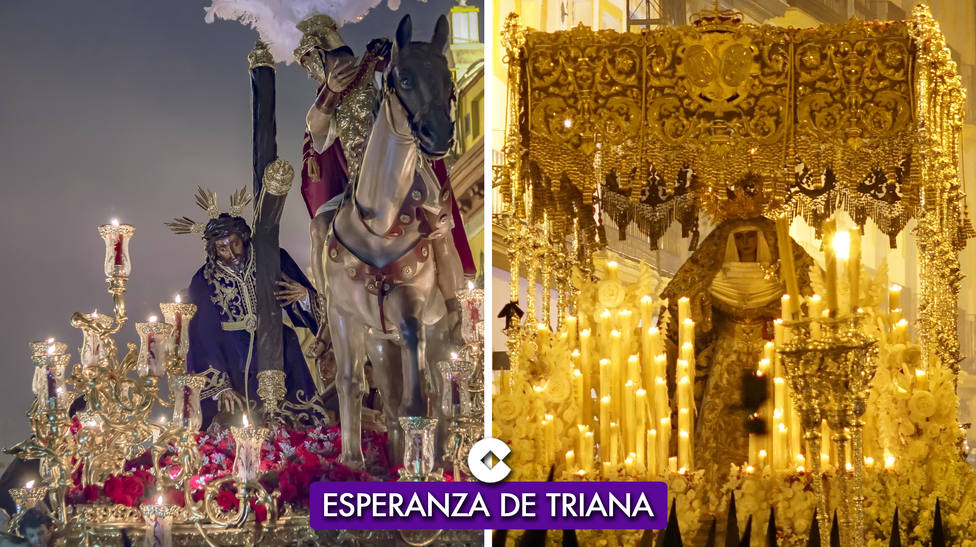 Madruga La Esperanza De Triana Semana Santa En Sevilla Cope