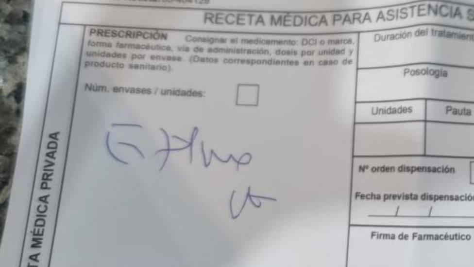 Qué lees aquí? La receta de un médico de Las Palmas que se ha hecho viral  por su letra ilegible - Sociedad - COPE