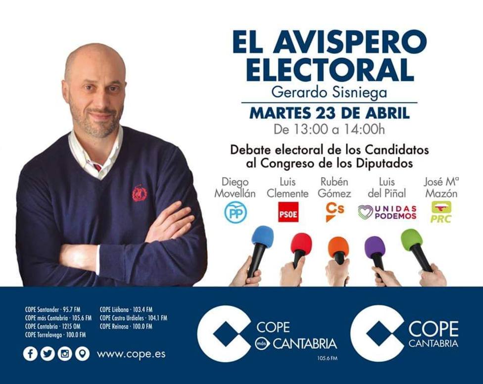 Gran Debate en Cope Cantabria - Santander - COPE