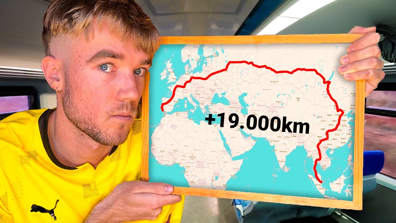 Rama Jutglar, o youtuber granadino que está fazendo a rota de trem mais longa do mundo – Granada-Santa Fe