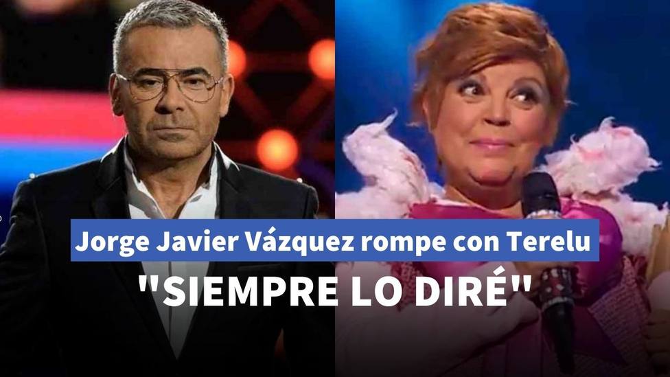 Jorge Javier Vázquez no duda en responder a Terelu Campos tras su aparición en Mask Singer