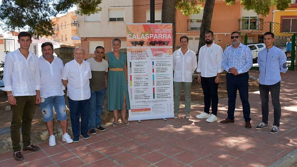 Acto de presentación de los carteles de la Feria Taurina del Arroz de Calasparra (Murcia)