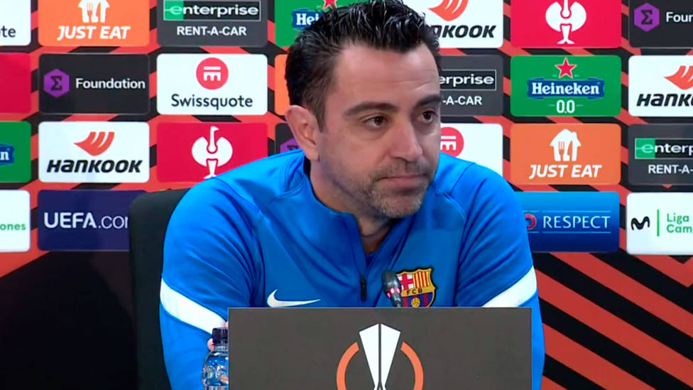 Xavi: "No nos engañemos, nos duele no estar en la Champions... Y tampoco tuvimos con sorteo" - League - COPE