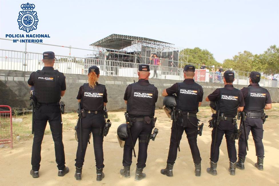 Diez detenidos en El Puerto de Santa María tras la celebración del festival de música Dreambeach