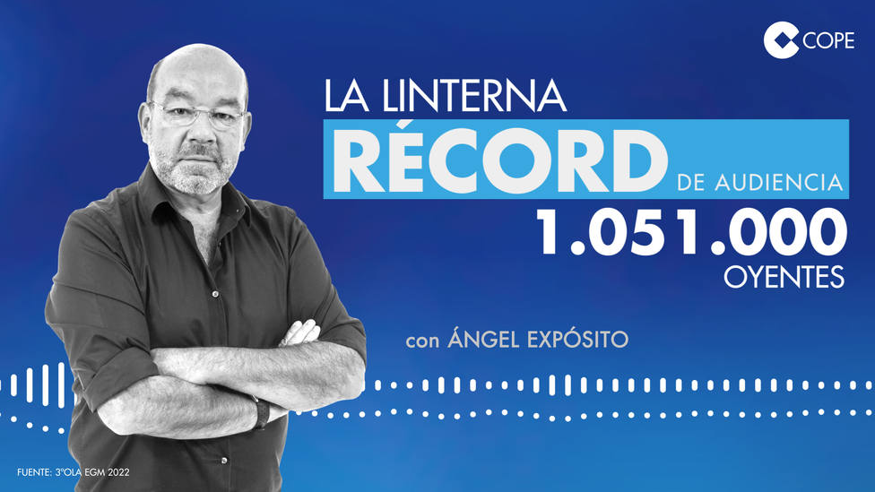 La Linterna crece y Expósito cierra el año con un nuevo récord al acumular 1.051.000 oyentes