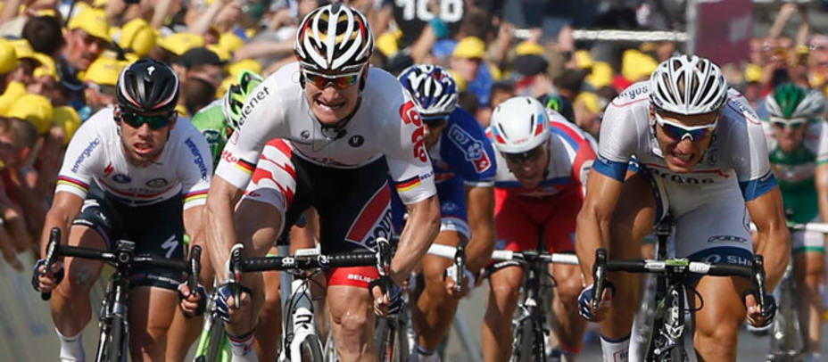 Kittel Doblega A Cavendish En El Sprint Actualidad Cope