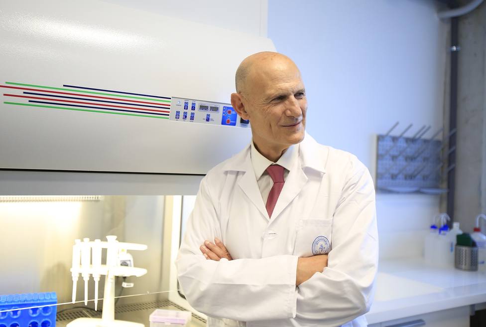 Juan Carlos Izpisúa, catedrático de Biología del Desarrollo, en las instalaciones de UCAM HiTech