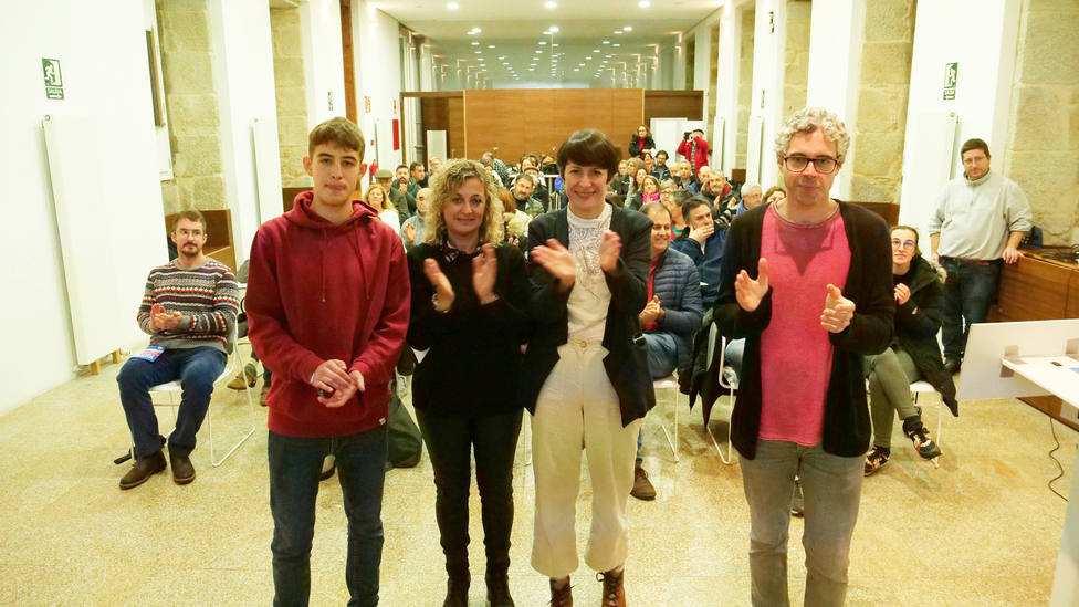 Acto del BNG celebrado este miércoles en Ferrol con la presencia de Ana Pontón - FOTO: BNG