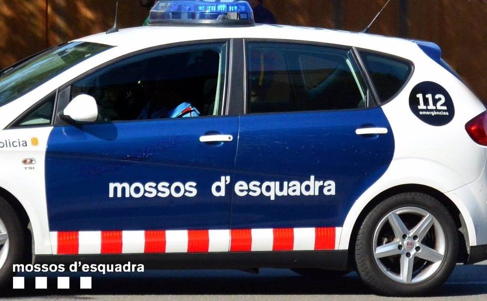 Un coche patrulla de Mossos dEsquadra