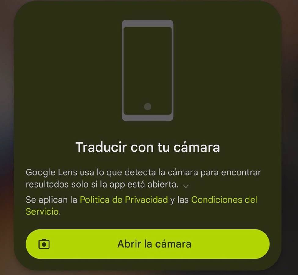 Software: Google Lens se integra en la app Traductor para traducir en tiempo real con la cámara del móvil Tecnología -