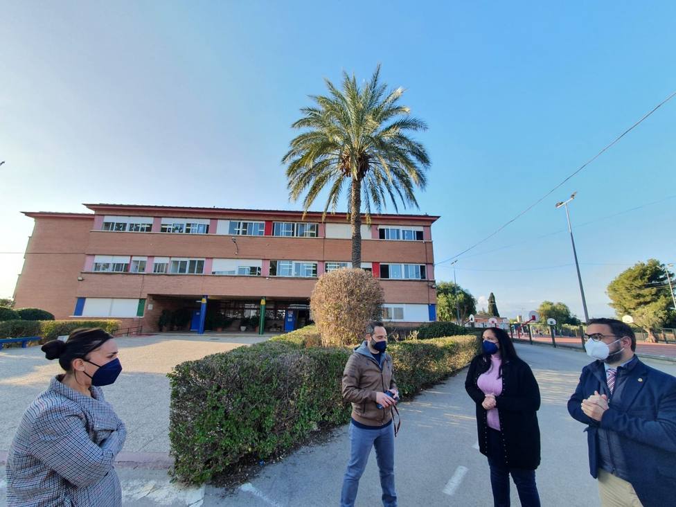 Lorca invierte 52.209 euros en mejoras en el Colegio de Educación Infantil y Primaria ‘Alfonso García López’