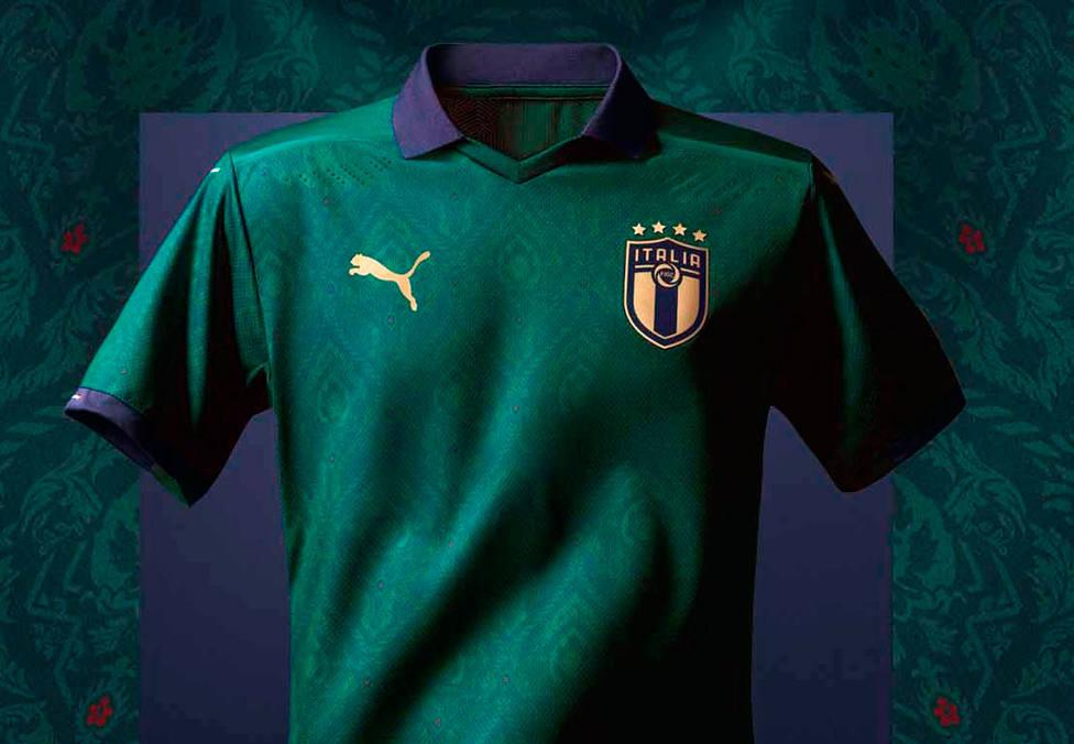 Italia apuesta por recuperar el verde para su nueva camiseta Fútbol
