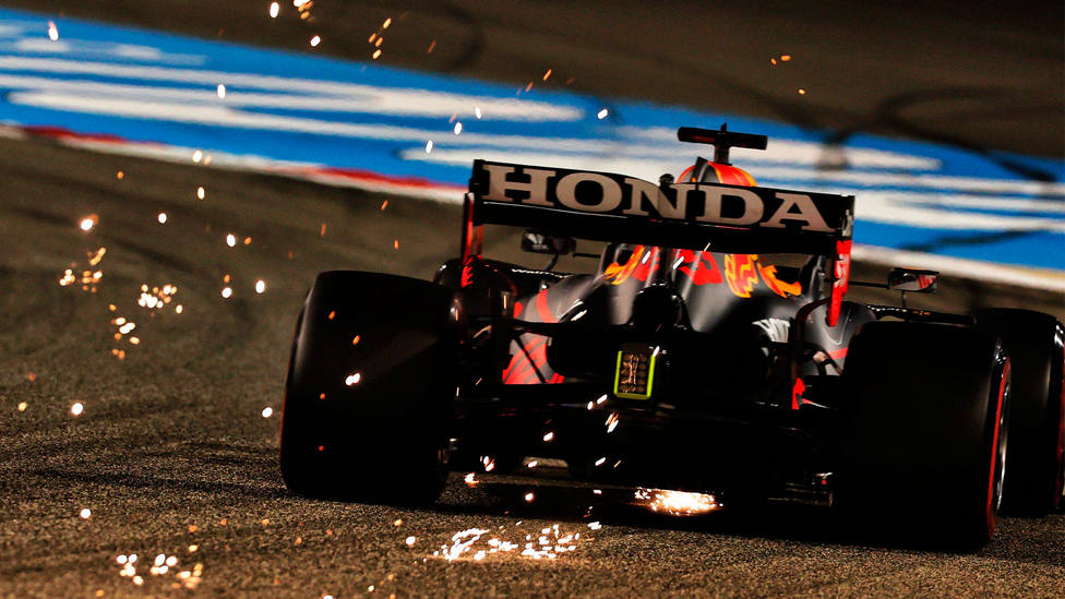 Max Verstappen, durante la sesión de calificación del GP de Baréin de Fórmula 1. CORDONPRESS
