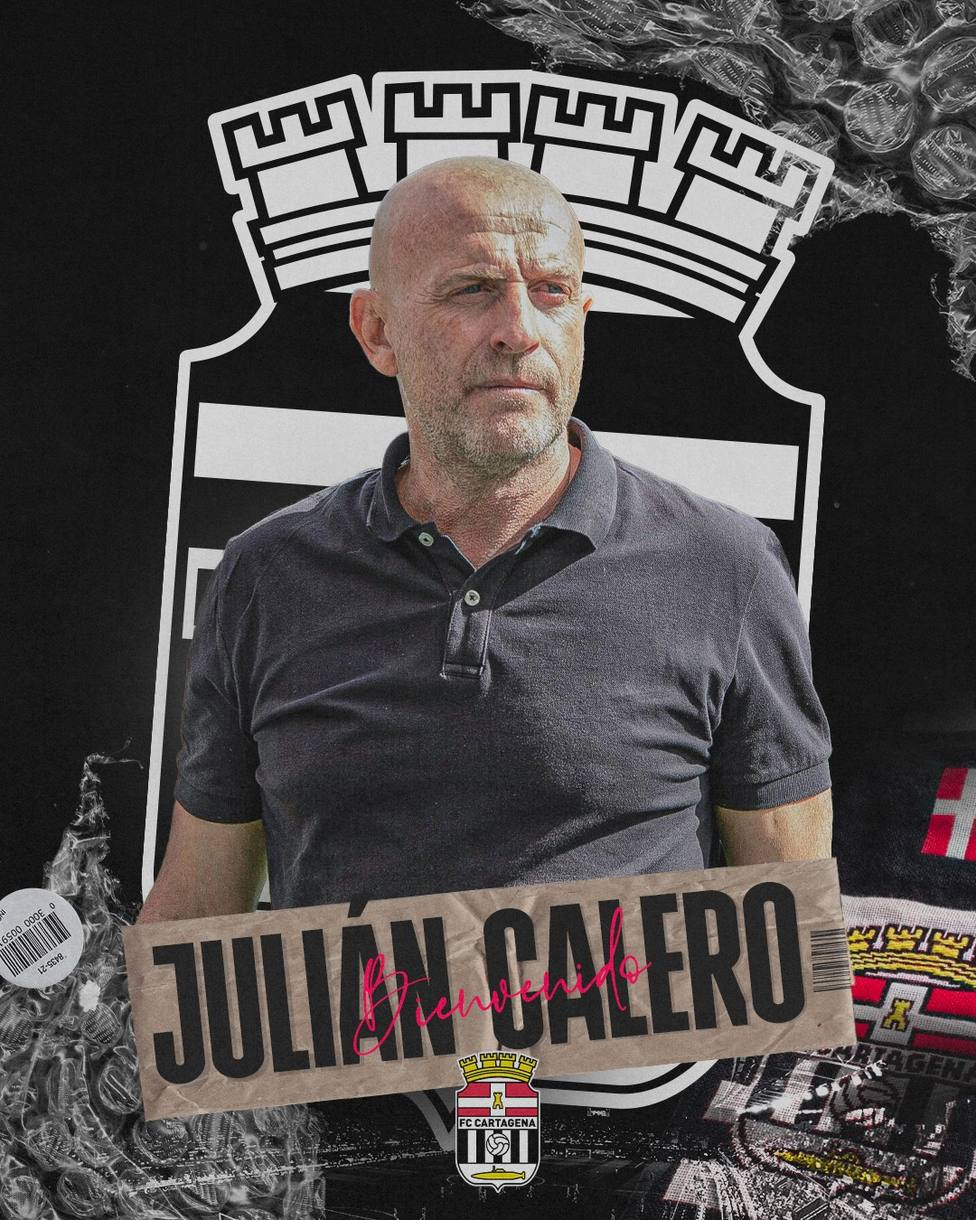 Julian Calero pega o navio do FC Cartagena – Deportes COPE em Murcia