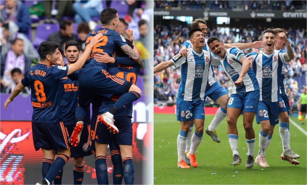 Santander.- El Valencia ata la 'Champions' y el Espanyol asalta la última plaza de Liga Europa Más Deporte - COPE