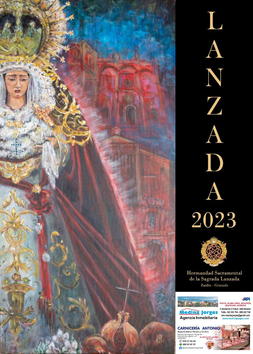 Desvelamos la simbología del cartel de la Cofradía de la Lanzada de Granada