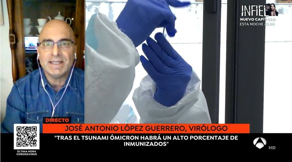 El virólogo José Antonio López desvela la circunstancia que podría acabar con la pandemia: En 2022