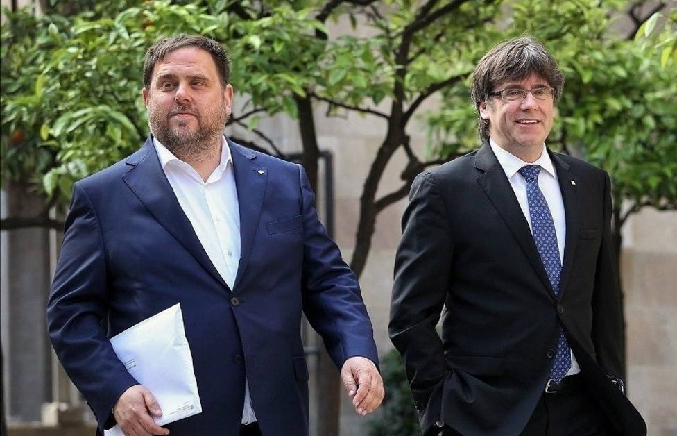 El reencuentro de Puigdemont y Junqueras se producirá el miércoles - España  - COPE