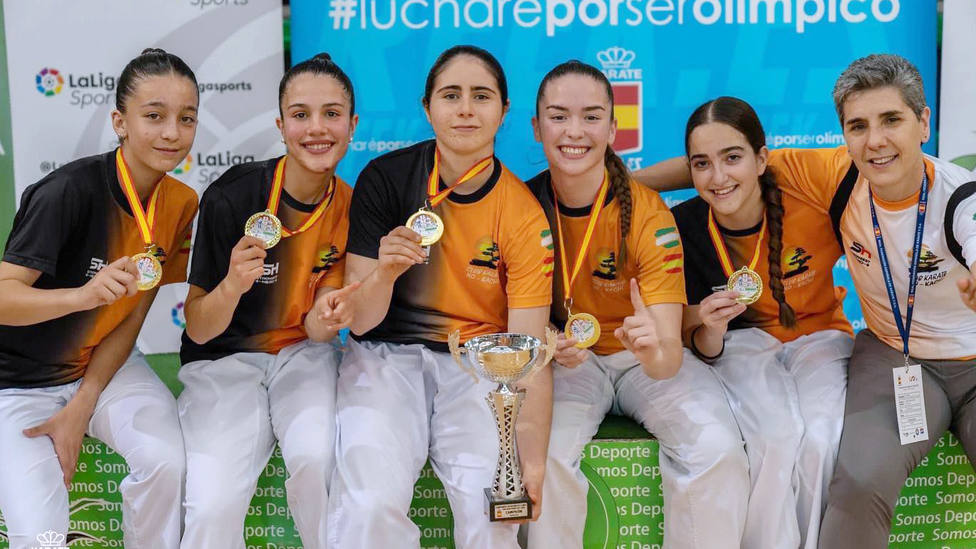 El No-Kachi de Granada se proclamó campeón de España de kumite por clubes
