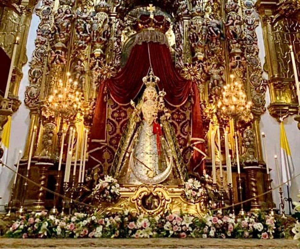Horarios e Itinerarios del Traslado de Ida de la Virgen del Rosario a la Escuelas de Ave María. Granada 20 de Mayo del 2023