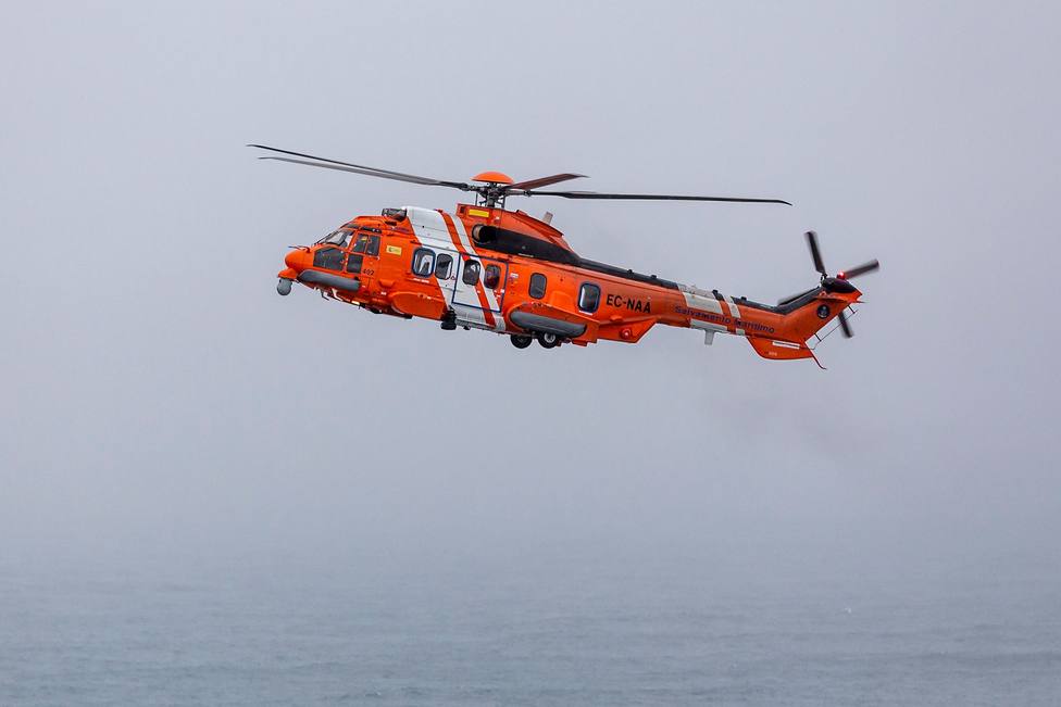 Foto de archivo del helicóptero Helimer 402 de Salvamento Marítimo - FOTO: E. Quintela