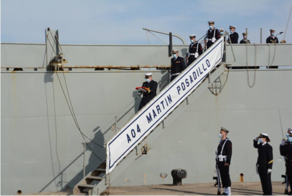 La Armada Española da de baja con 47 años el buque de transporte ligero  “Martín Posadillo” - Cartagena - COPE