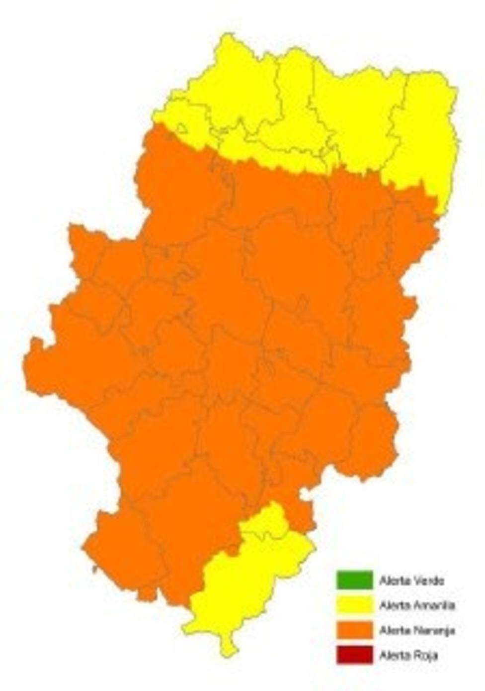 Decretado El Nivel De Alerta Naranja Por El Peligro De Incendios Forestales En Casi Todo Aragón 