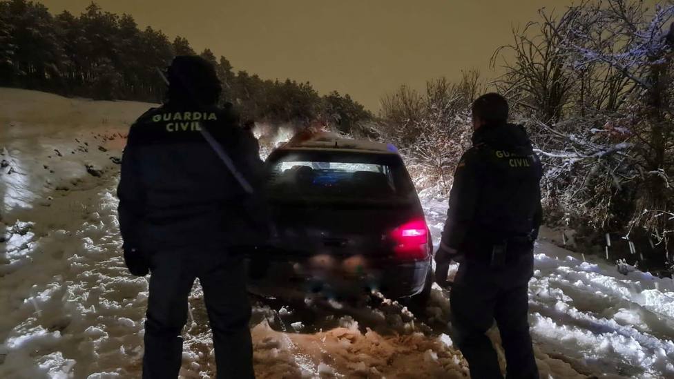 La Guardia Civil de Navarra atiende diferentes incidentes por el temporal que azota a la Comunidad foral