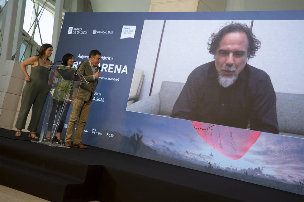 Alejandro G. Iñárritu convida a achegarse a experiencia dos migrantes coa instalación de realidade virtual ‘CARNE y ARENA’ que a Xunta inaugura hoxe no Gaiás