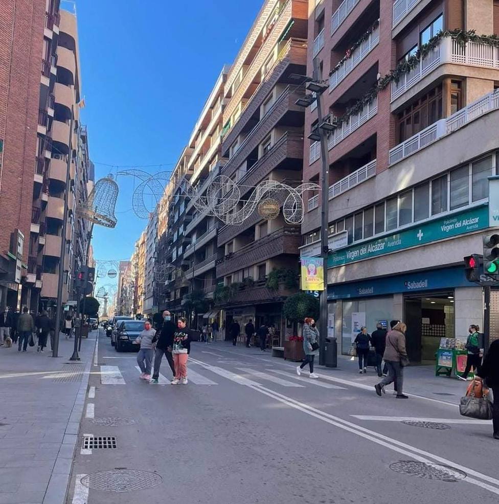 Zona infantil y cierre de la avenida Juan Carlos I para celebrar el inicio de las rebajas en Lorca