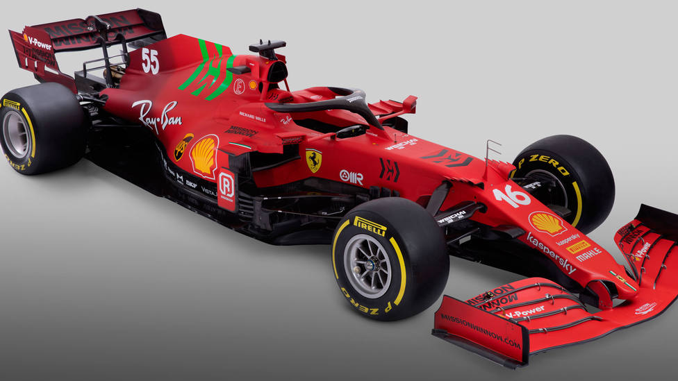 Así es el SF21 de Ferrari para el Mundial 2021