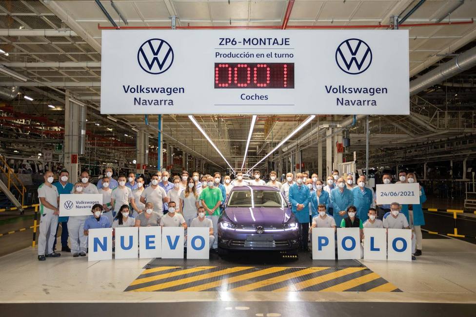 El nuevo Polo comienza su producción en Volkswagen Navarra - Pamplona - COPE