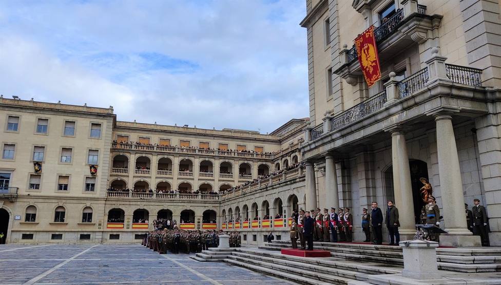 La Academia de Infantería de Toledo recupera todo su esplendor en el Día la Inmaculada