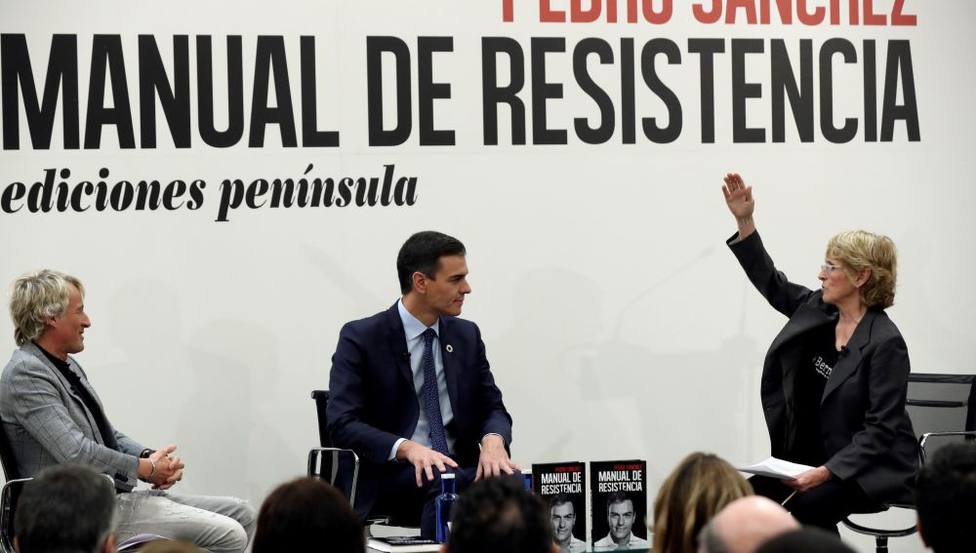 Sánchez pudo haber incumplido la ley con su libro Manual de resistencia