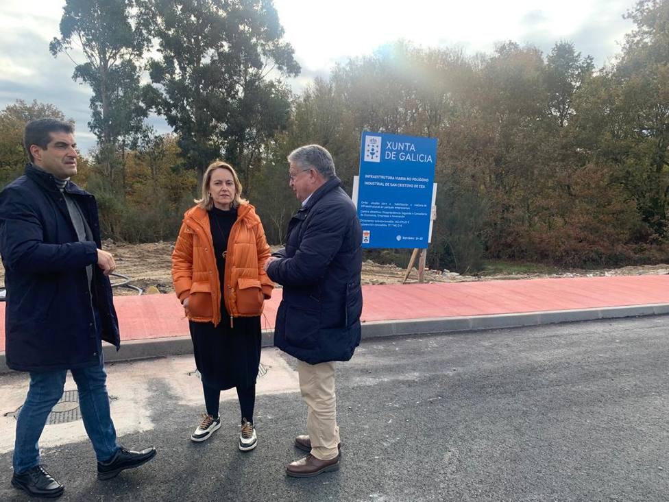 A Xunta de Galicia impulsa a mellora dos accesos ao parque empresarial de San Cristovo de Cea cun apoio de preto de 120.000 €