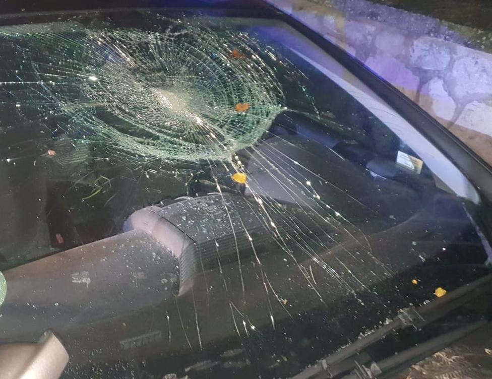 Siete jóvenes de 14 años fueron sorprendidos causando daños a varios vehículos estacionados en la carretera al Castillo en Burgos