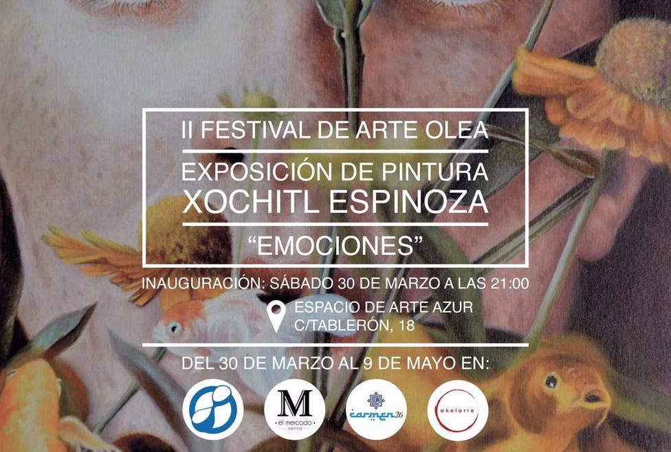 Xóchitl Espinoza inaugura Emociones en la Galería de Arte Azur