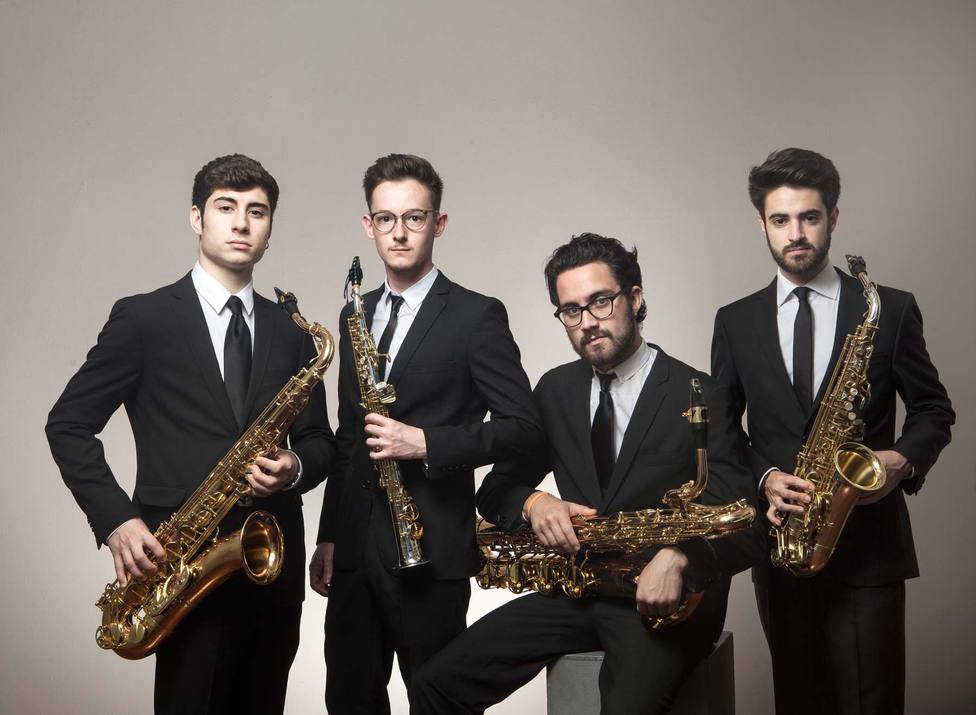 El cuarteto de saxofones Psaiko Quartet cierra la temporada de conciertos de Juventudes Musicales