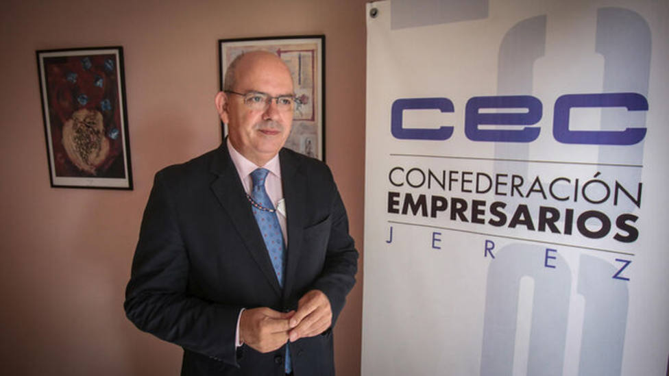 Javier Sánchez Rojas, presidente de la Confederación de Empresarios de Cádiz