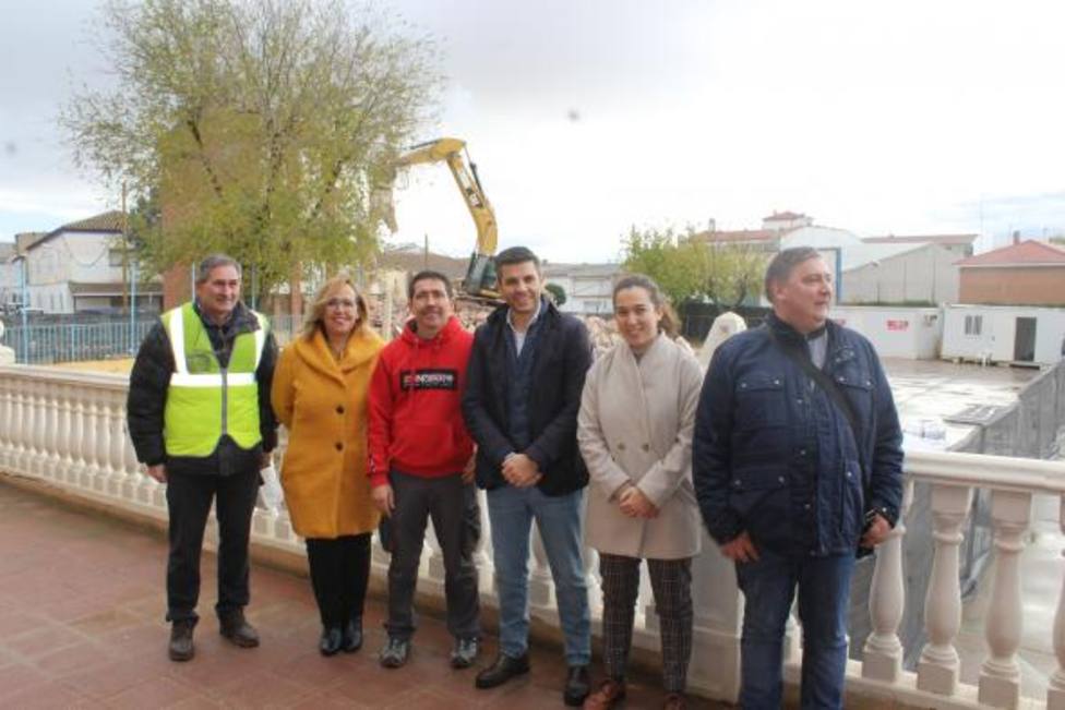 El Gobierno de Castilla-La Mancha inicia las obras del nuevo gimnasio cubierto en el CEIP ‘Sagrado Corazón’ de Campo de Criptana